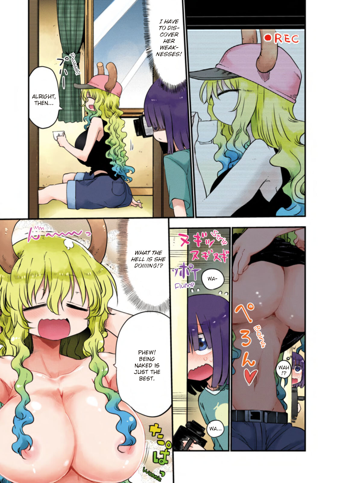 Kobayashi-San Chi No Maid Dragon Full Color Comic Chapter 5 #3