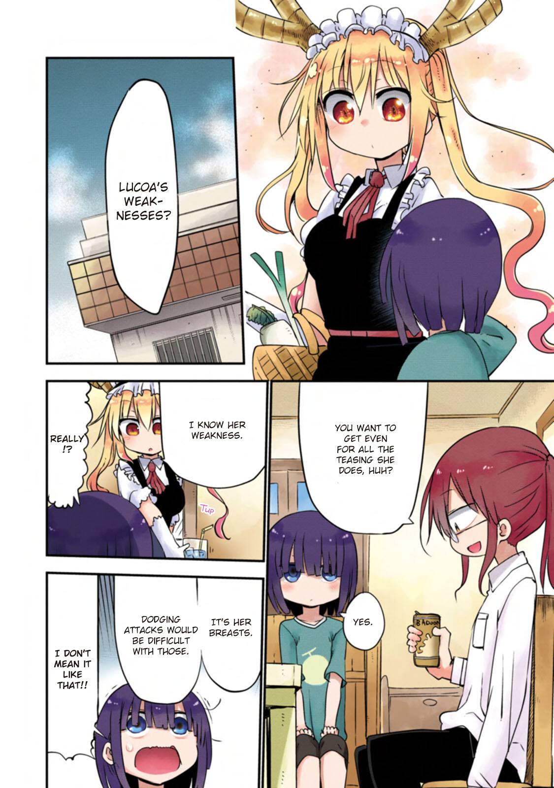 Kobayashi-San Chi No Maid Dragon Full Color Comic Chapter 5 #7