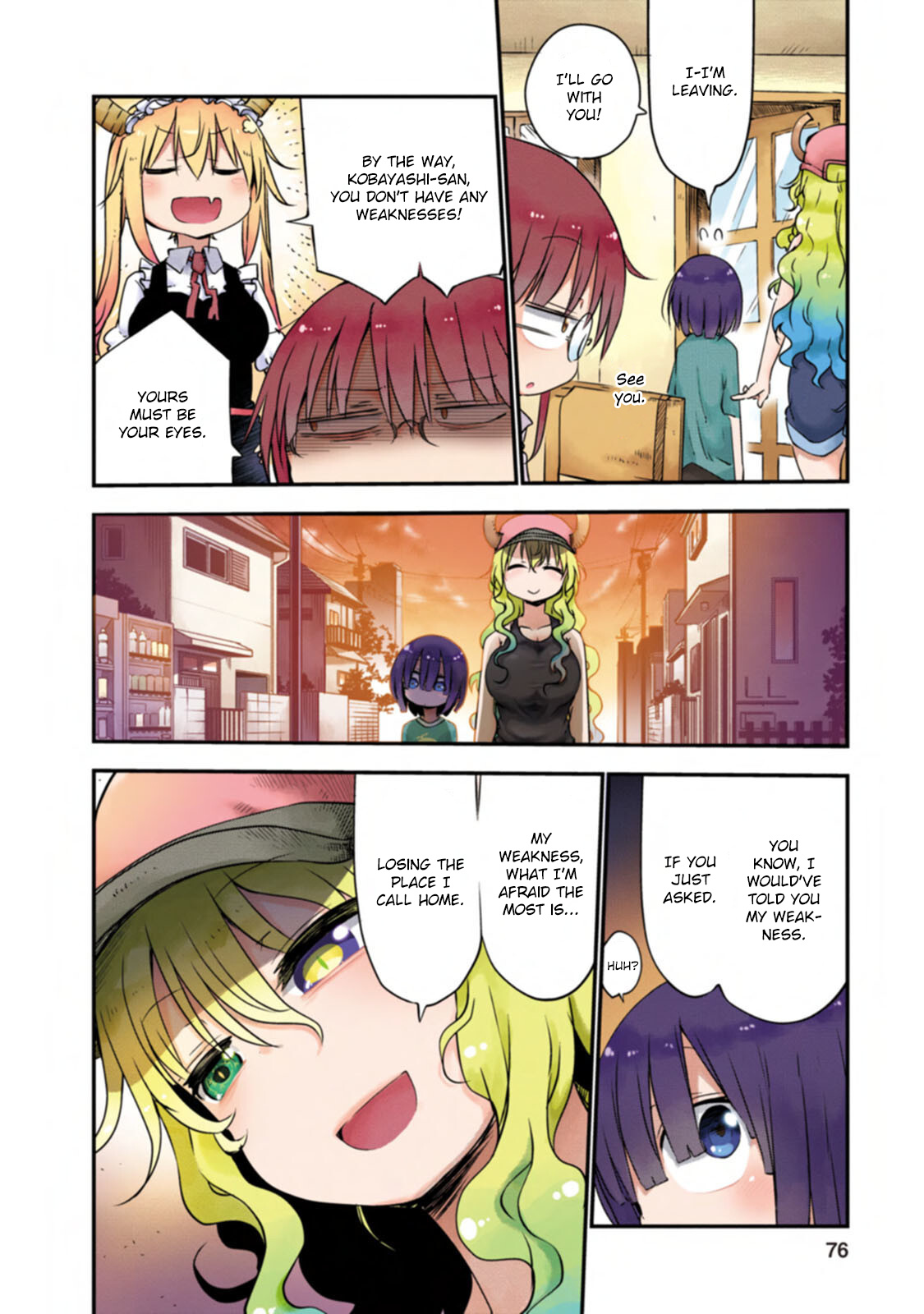 Kobayashi-San Chi No Maid Dragon Full Color Comic Chapter 5 #10