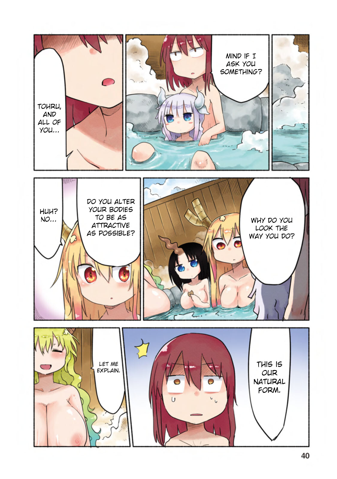 Kobayashi-San Chi No Maid Dragon Full Color Comic Chapter 3 #6