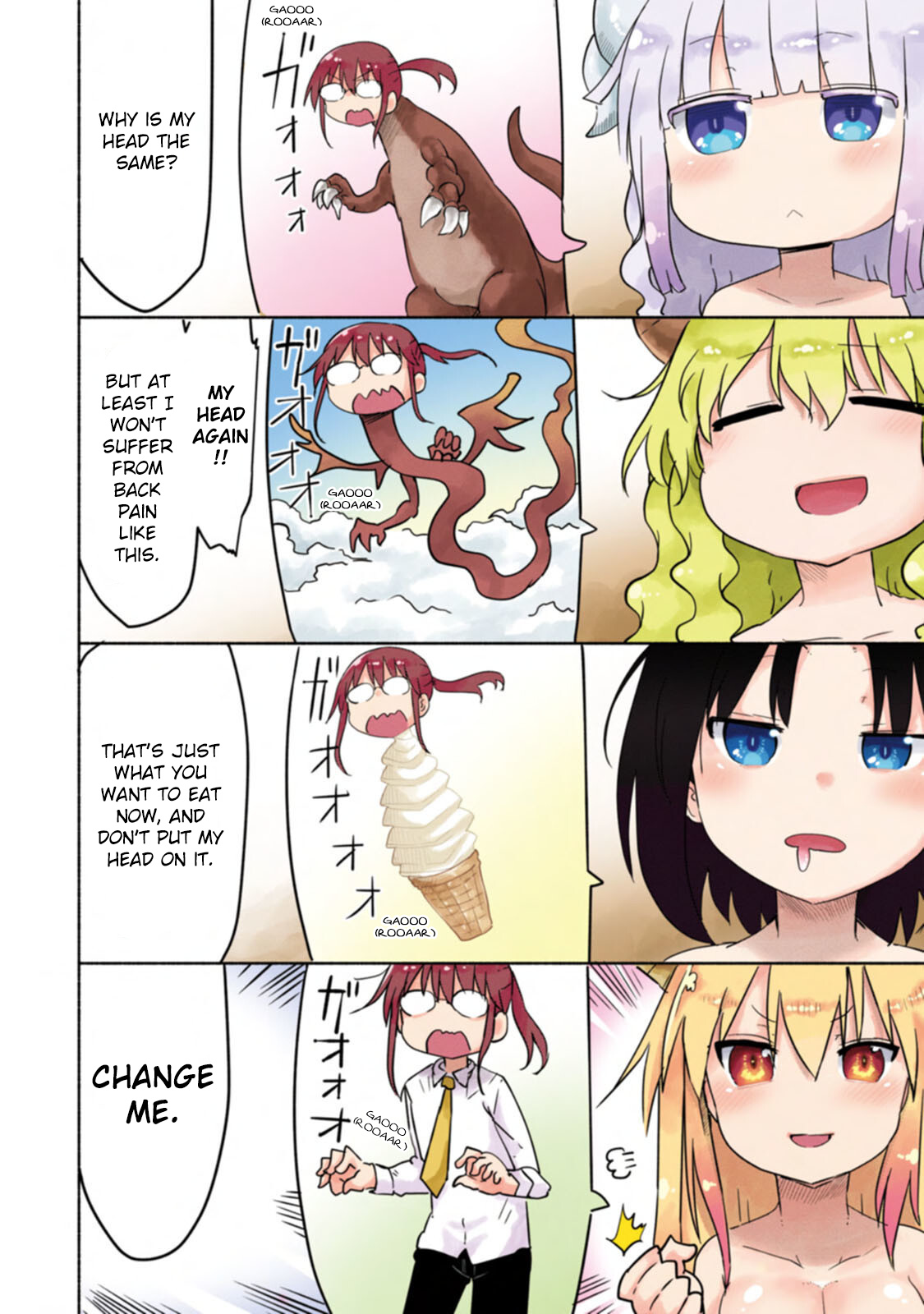 Kobayashi-San Chi No Maid Dragon Full Color Comic Chapter 3 #8