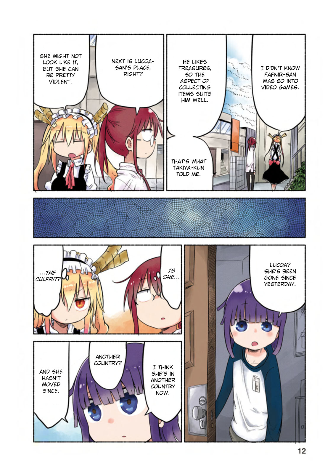 Kobayashi-San Chi No Maid Dragon Full Color Comic Chapter 1 #9