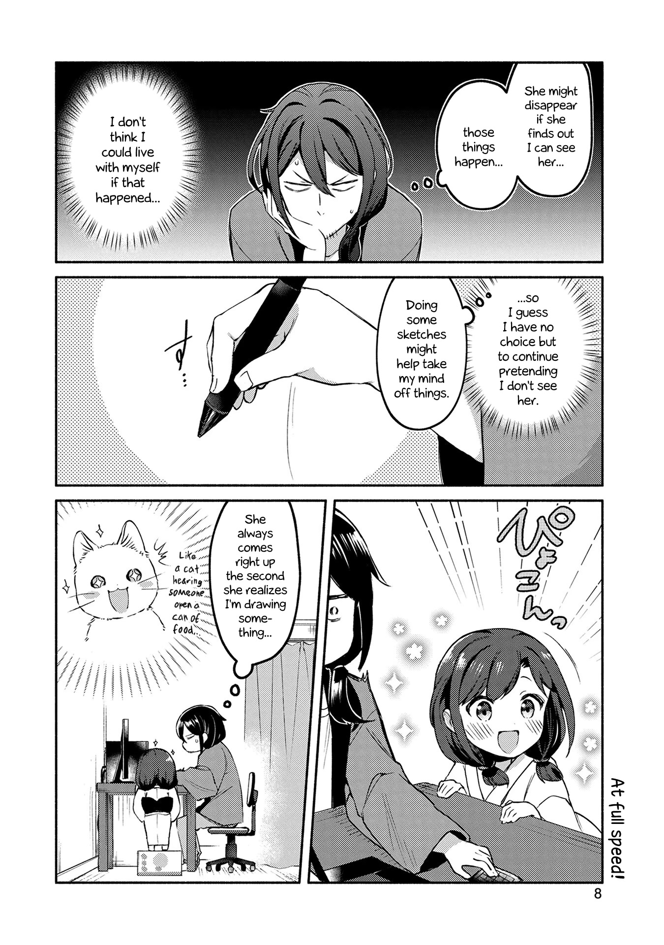 Mangaka-Sensei To Zashiki Warashi Chapter 1 #9