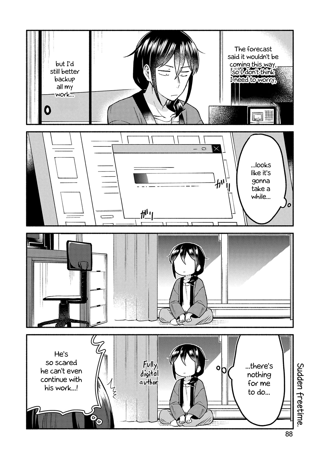 Mangaka-Sensei To Zashiki Warashi Chapter 13 #6