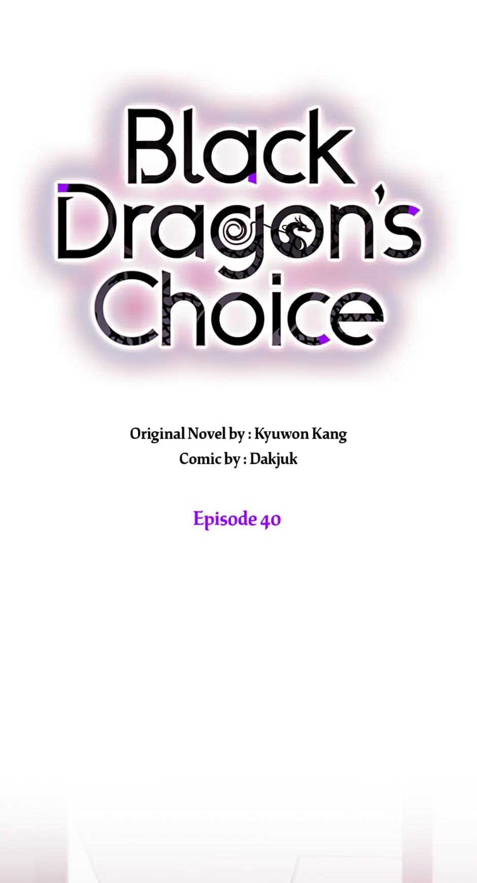 Black Dragon’S Choice Chapter 40 #1