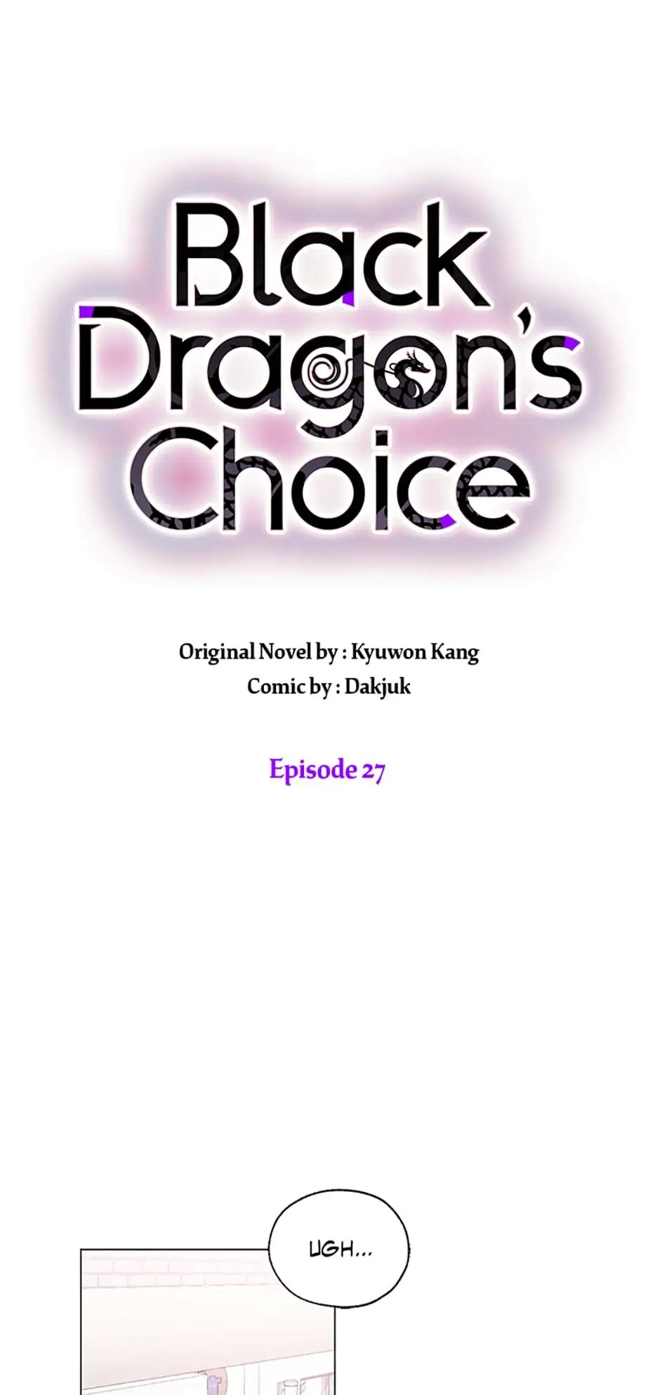 Black Dragon’S Choice Chapter 27 #1