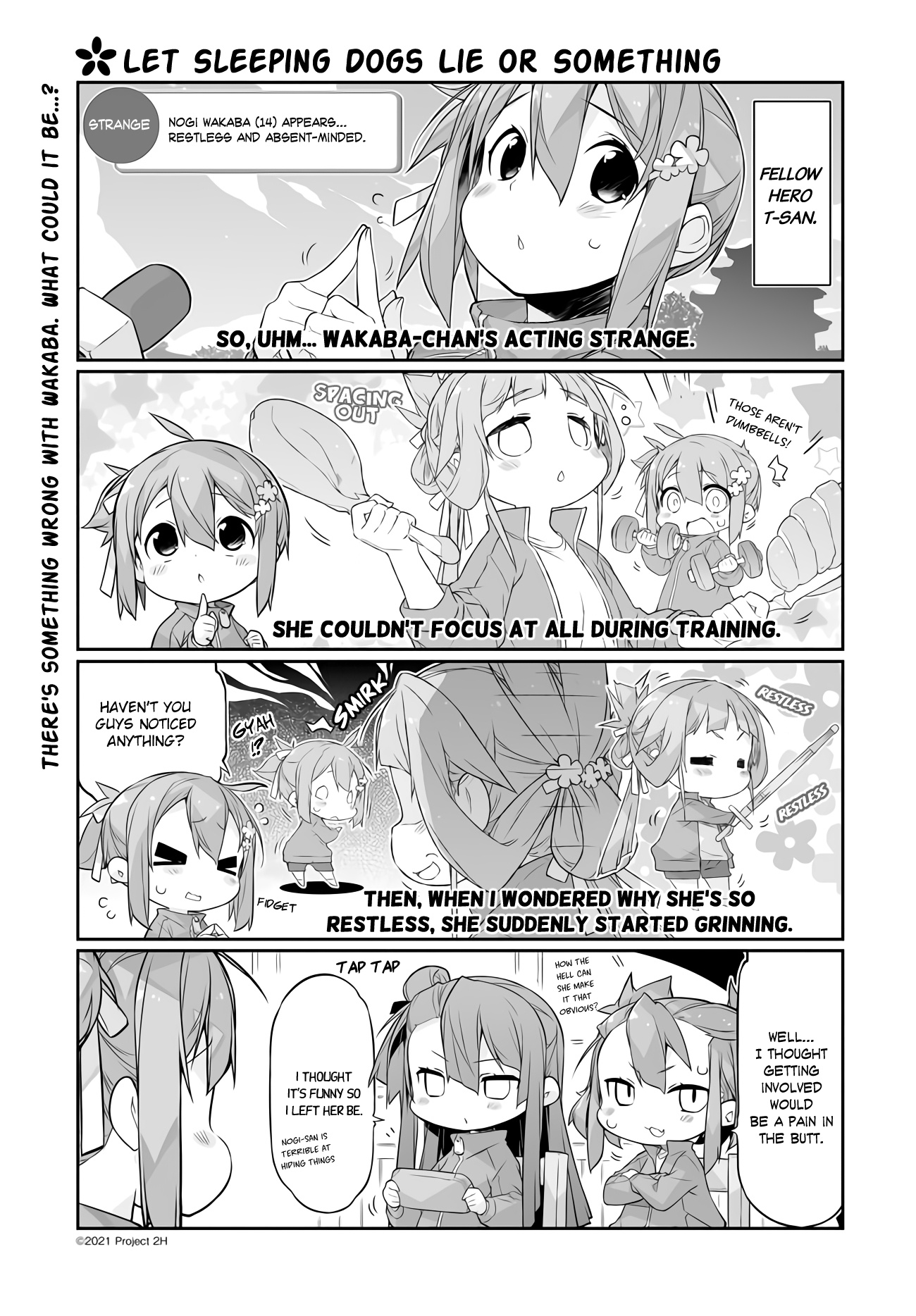 Shinmai Yuusha No Oshinagaki ～Nogi Wakaba Wa Yuusha De Aru Spin Out 4-Koma～ Chapter 8 #1