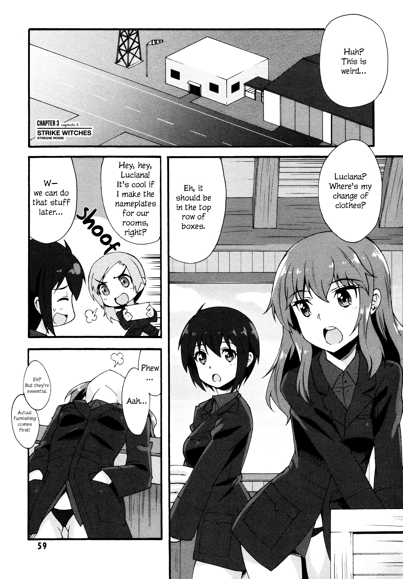 Strike Witches - Kurenai No Majotachi Chapter 3 #1