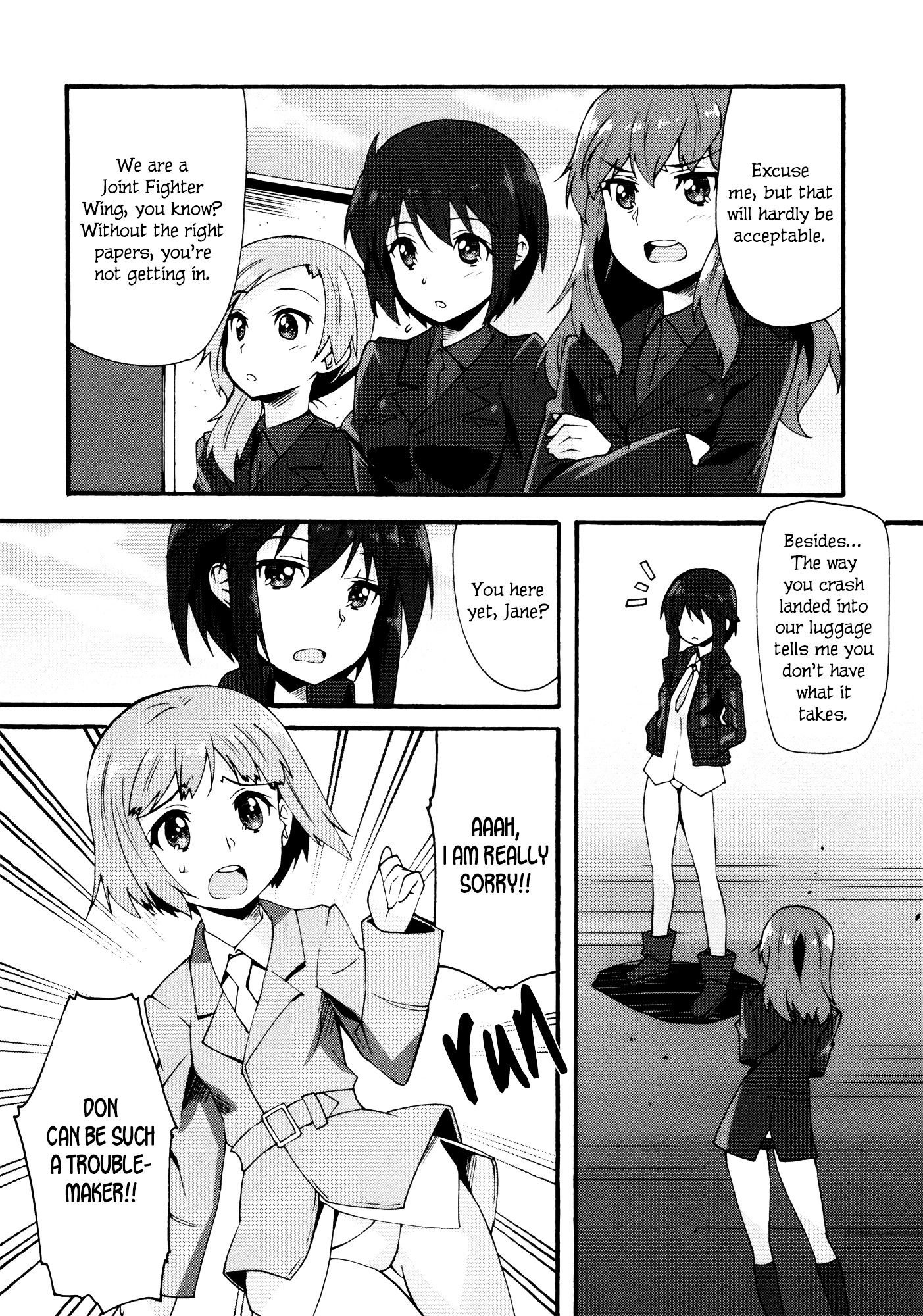 Strike Witches - Kurenai No Majotachi Chapter 3 #12