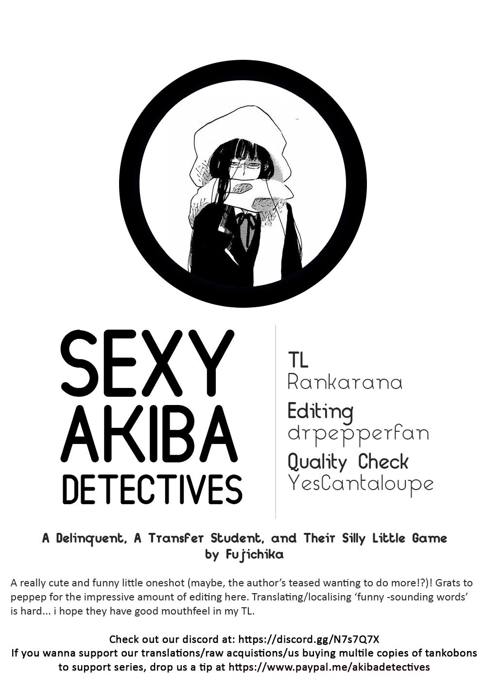 A Sukeban, A Transfer Student, And Their Silly Little Game Chapter 1 #9