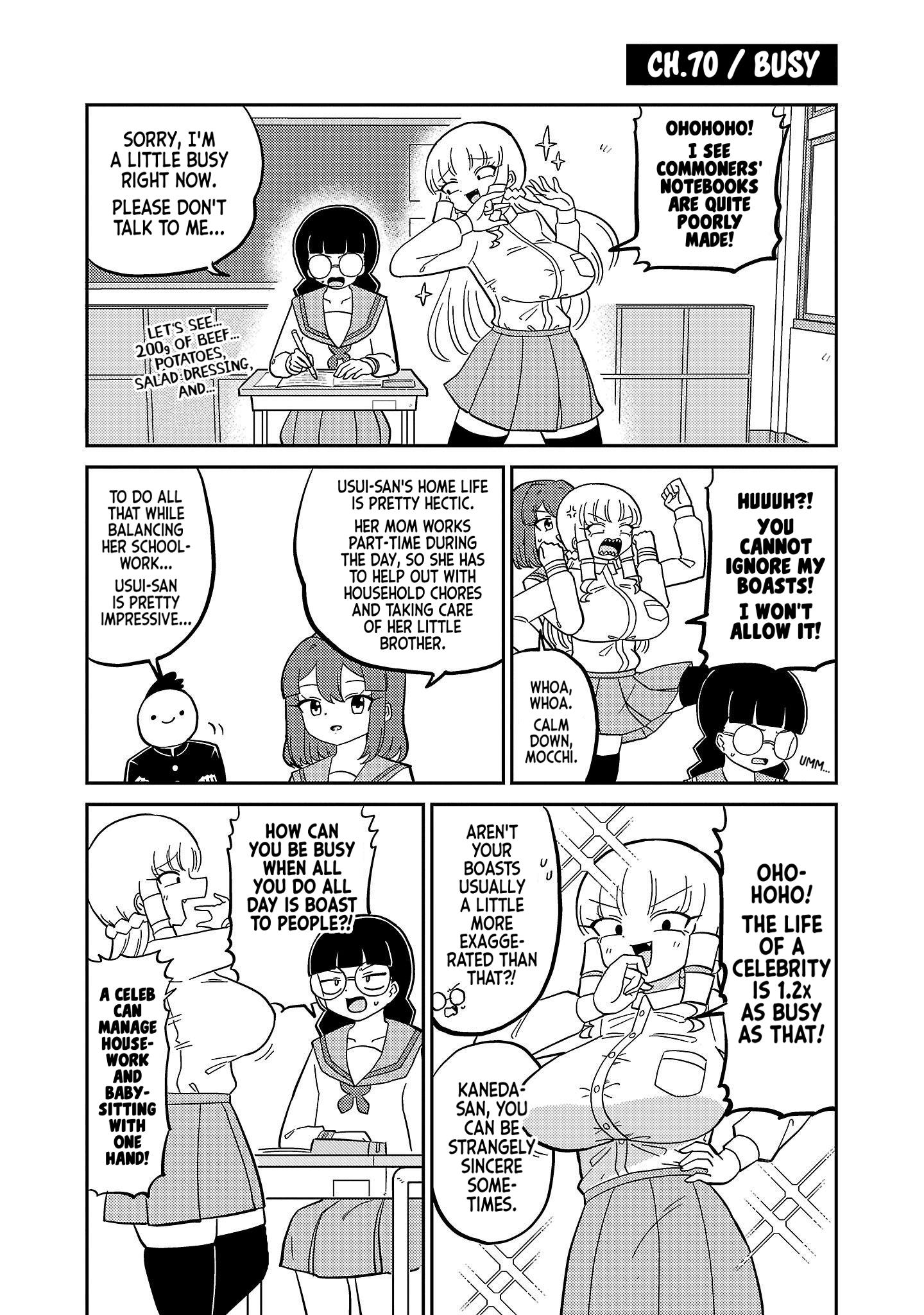 Mount Celeb Kaneda-San Chapter 70 #1