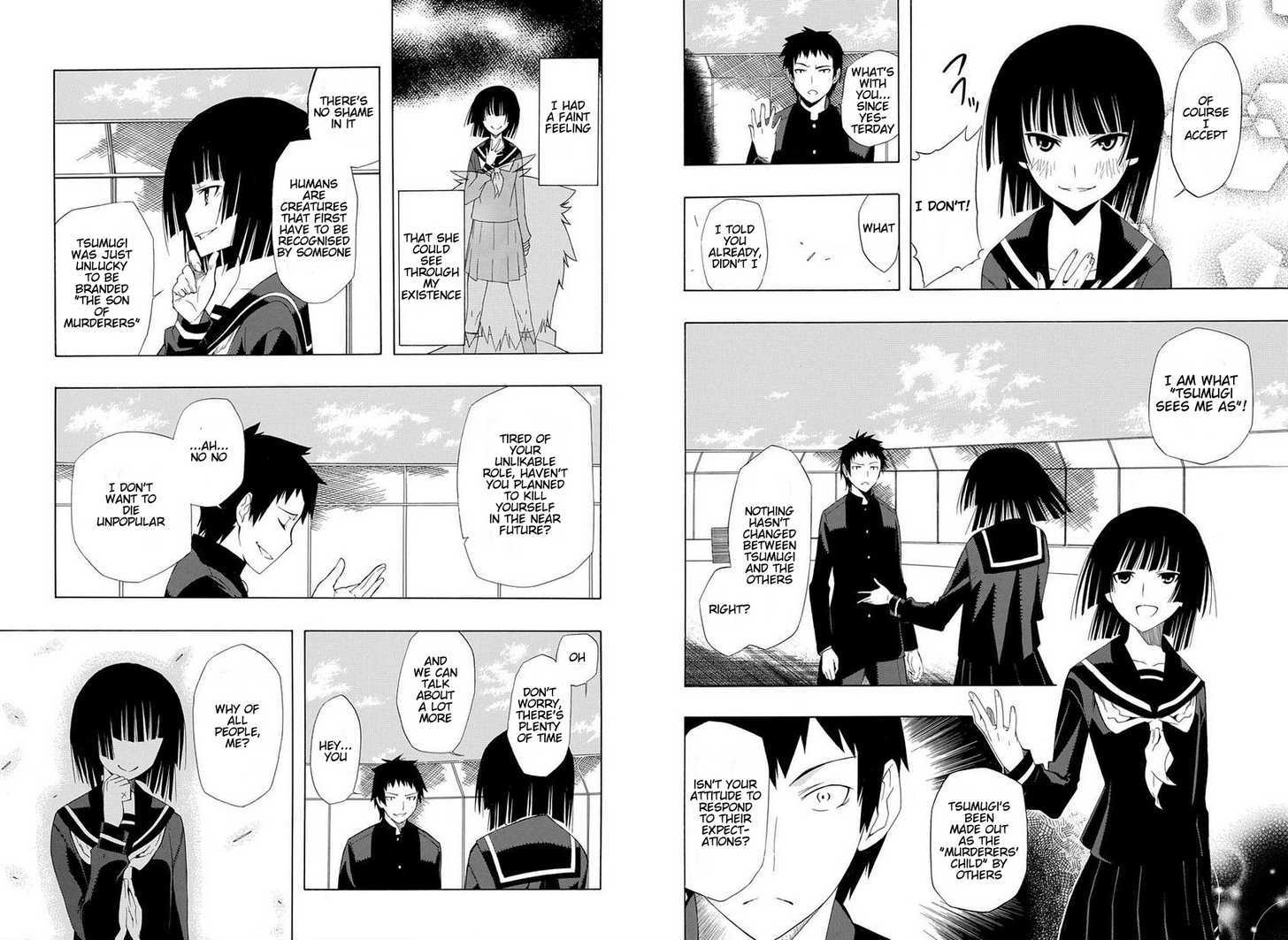 Mukuchi Na Bakemono Wa Yoru Ni Naku Chapter 1 #8