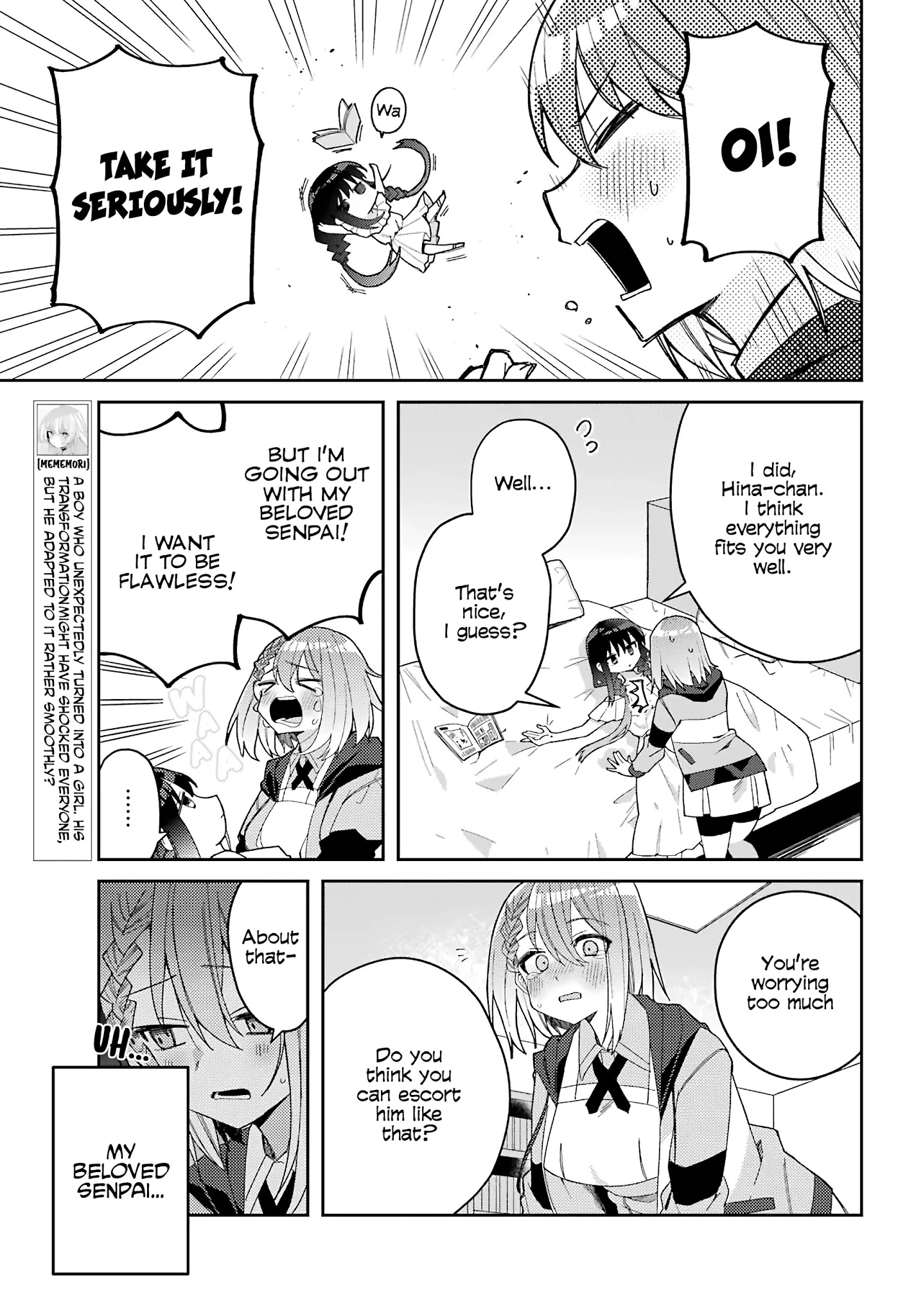 Unparalleled Mememori-Kun Chapter 4 #4