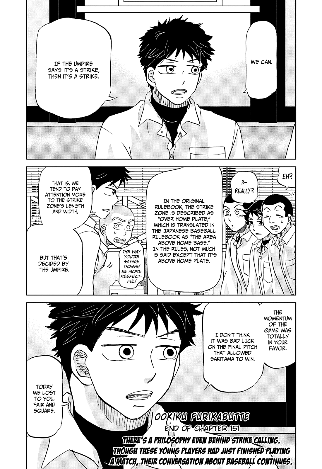 Ookiku Furikabutte Chapter 153 #38