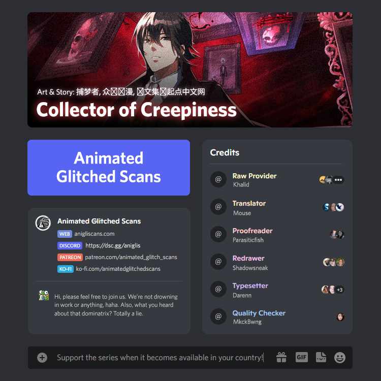 Collector Of Creepiness Chapter 5 #2