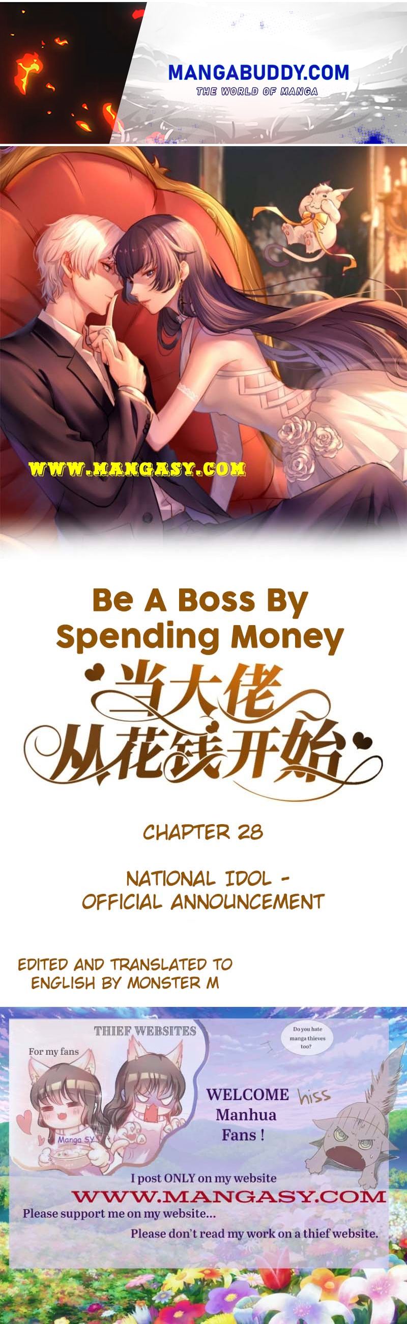 Becoming A Big Boss Starts With Spending Money Chapter 28 #1