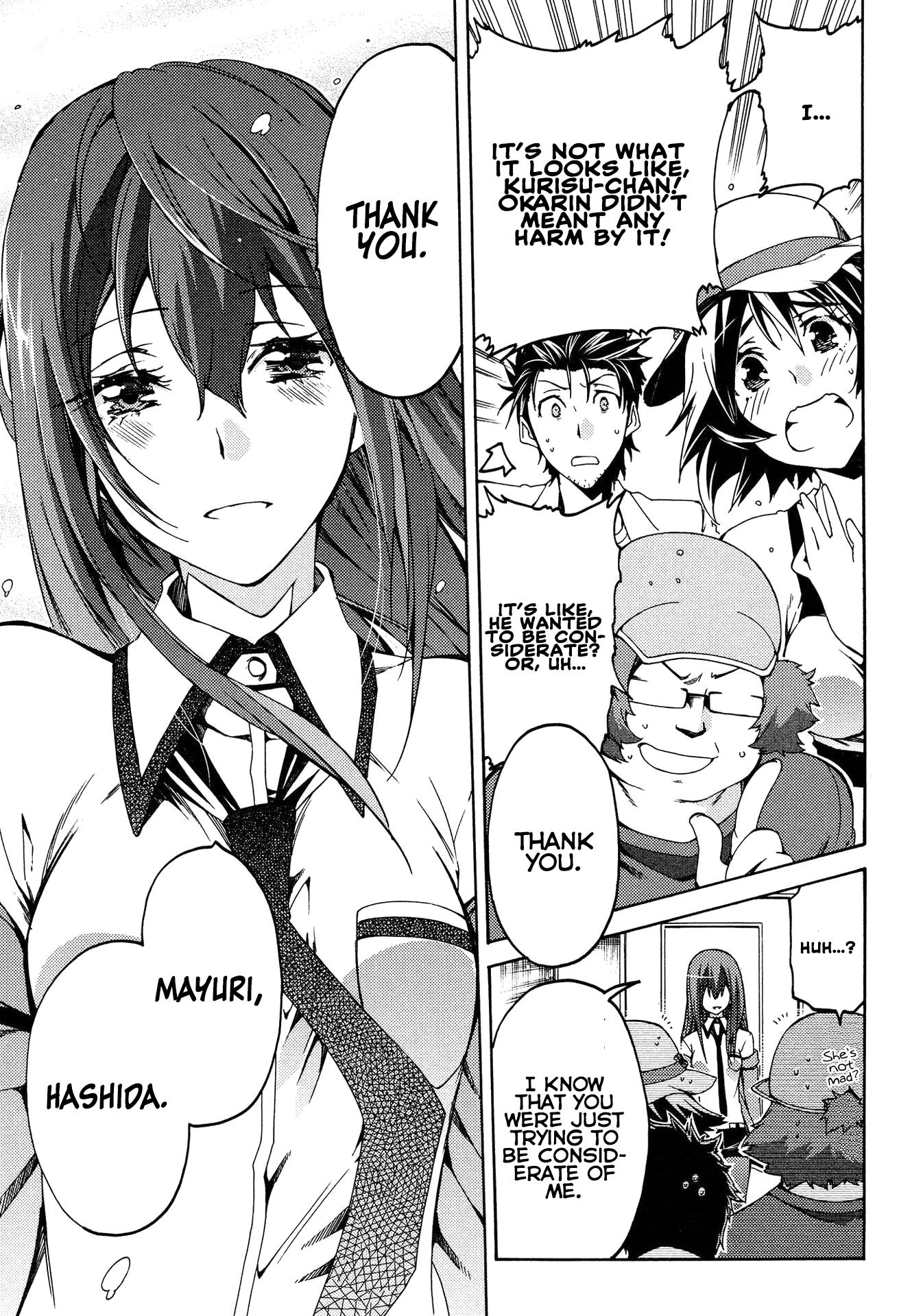 Steins;gate - Hiyoku Renri No Sweets Honey Chapter 17 #21