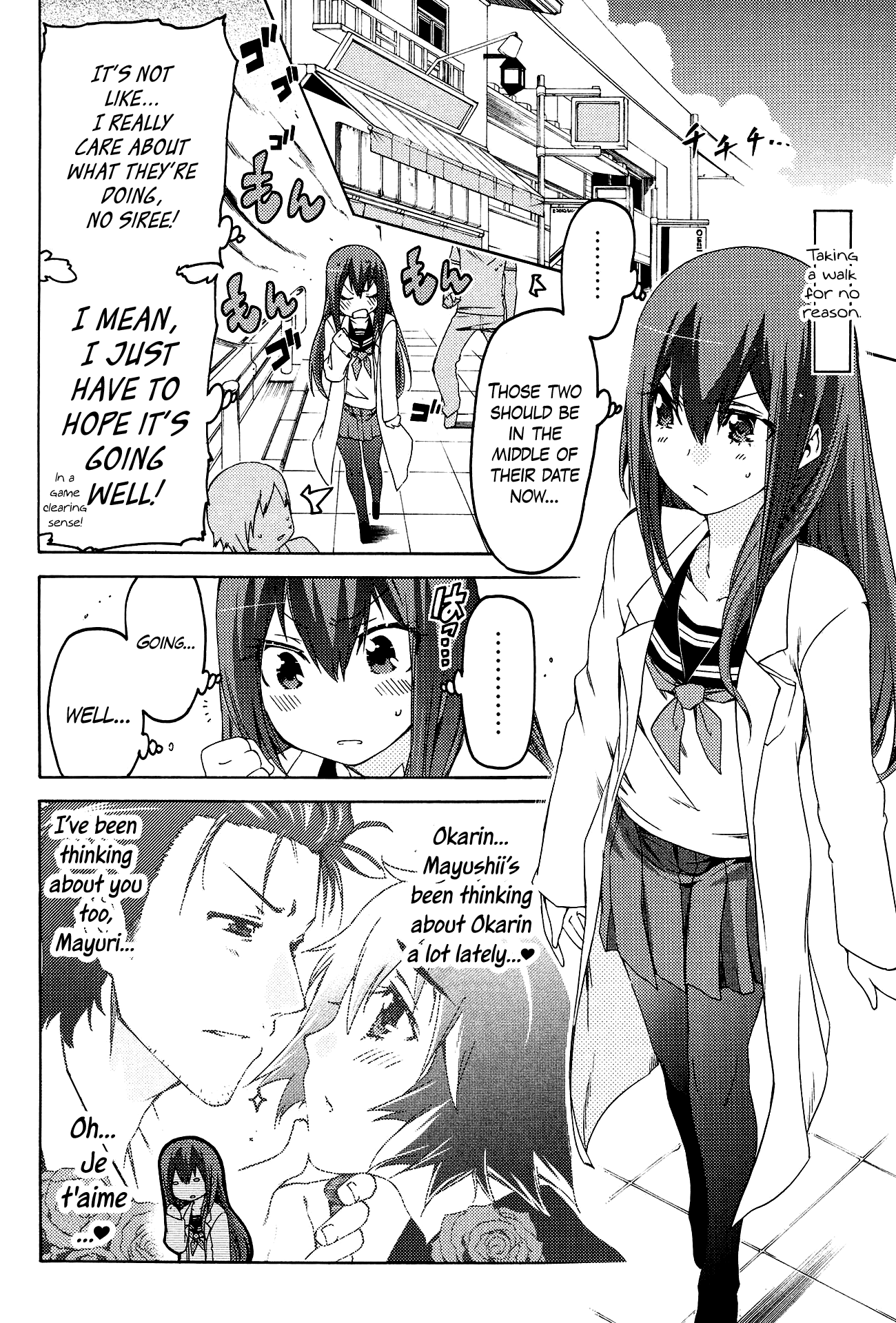 Steins;gate - Hiyoku Renri No Sweets Honey Chapter 12 #8