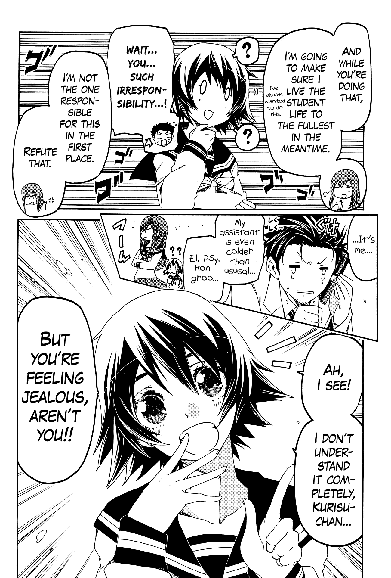 Steins;gate - Hiyoku Renri No Sweets Honey Chapter 9 #4