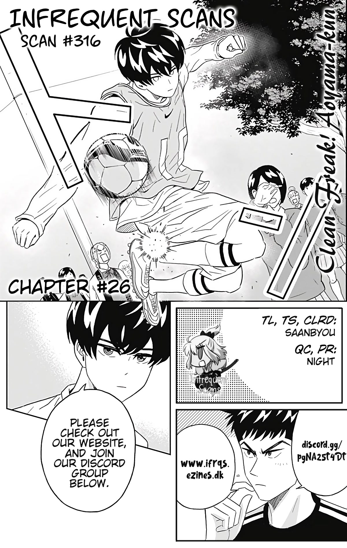 Clean Freak! Aoyama-Kun Chapter 26 #21