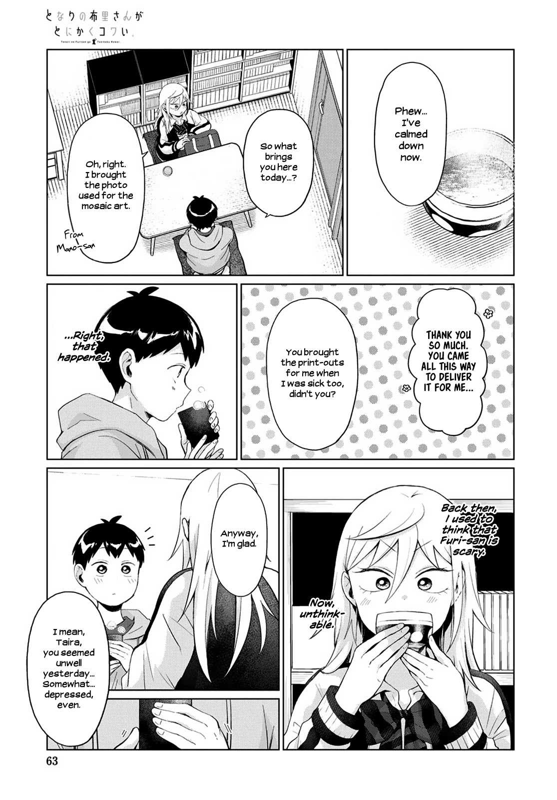 Tonari No Furi-San Ga Tonikaku Kowai Chapter 27 #7