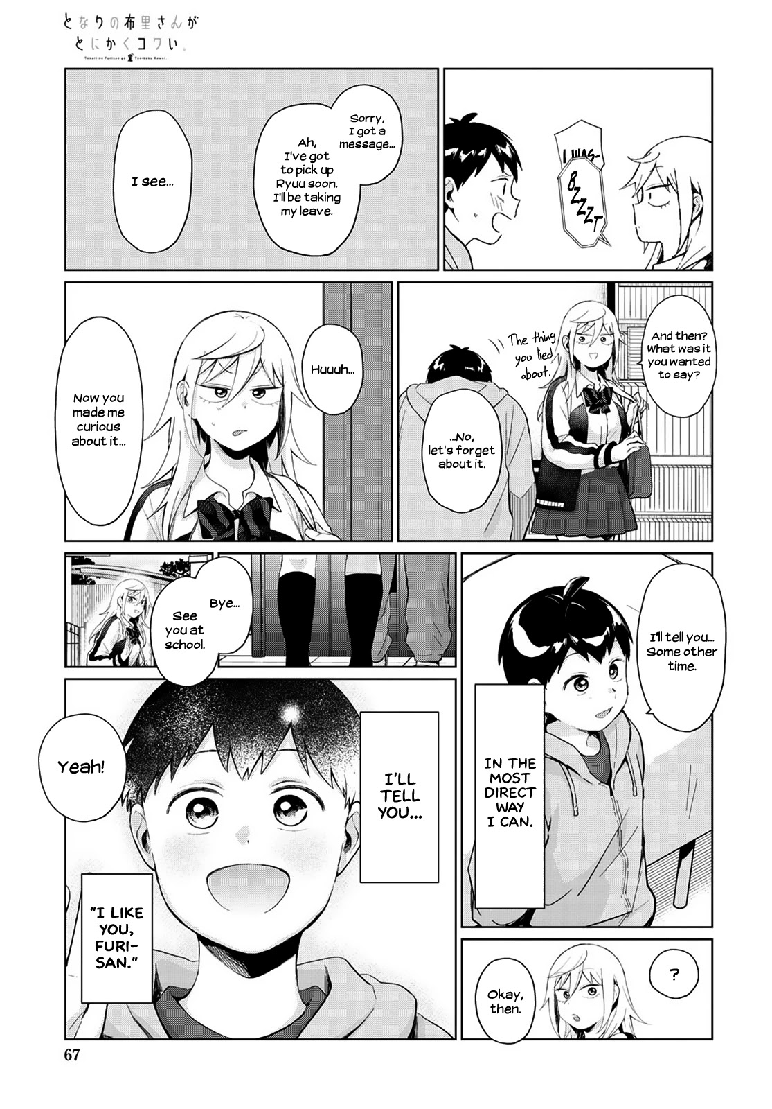 Tonari No Furi-San Ga Tonikaku Kowai Chapter 27 #11