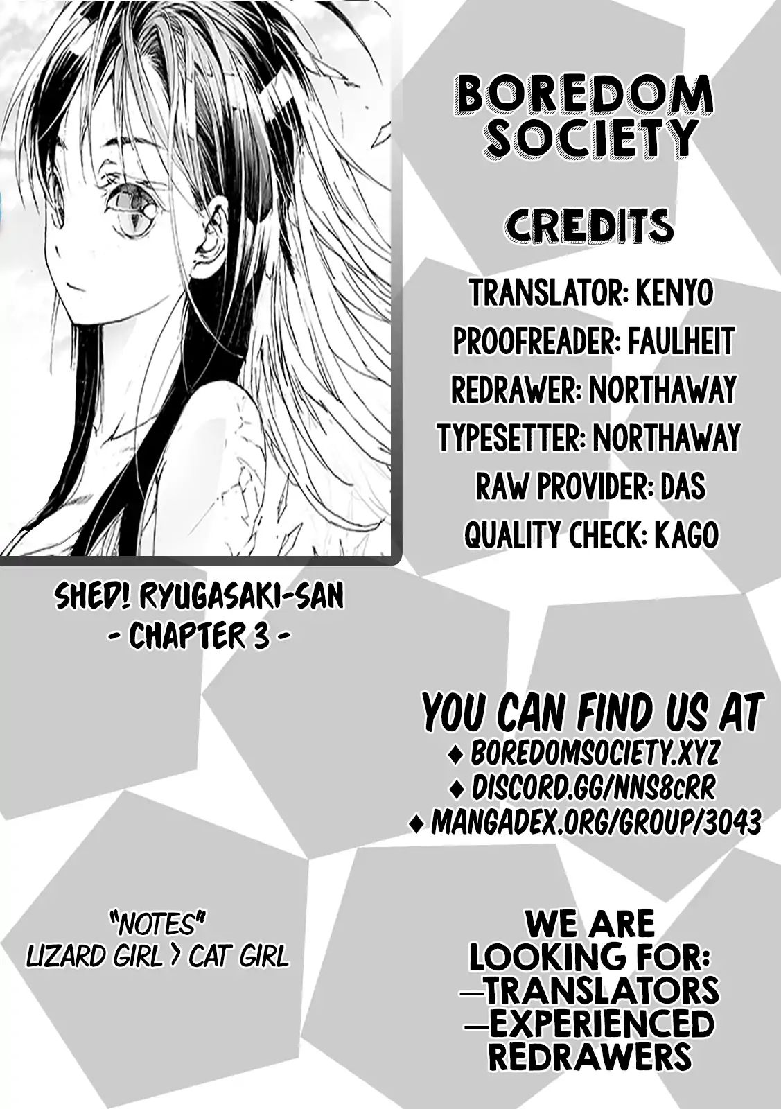 Shed! Ryugasaki-San Chapter 3 #5