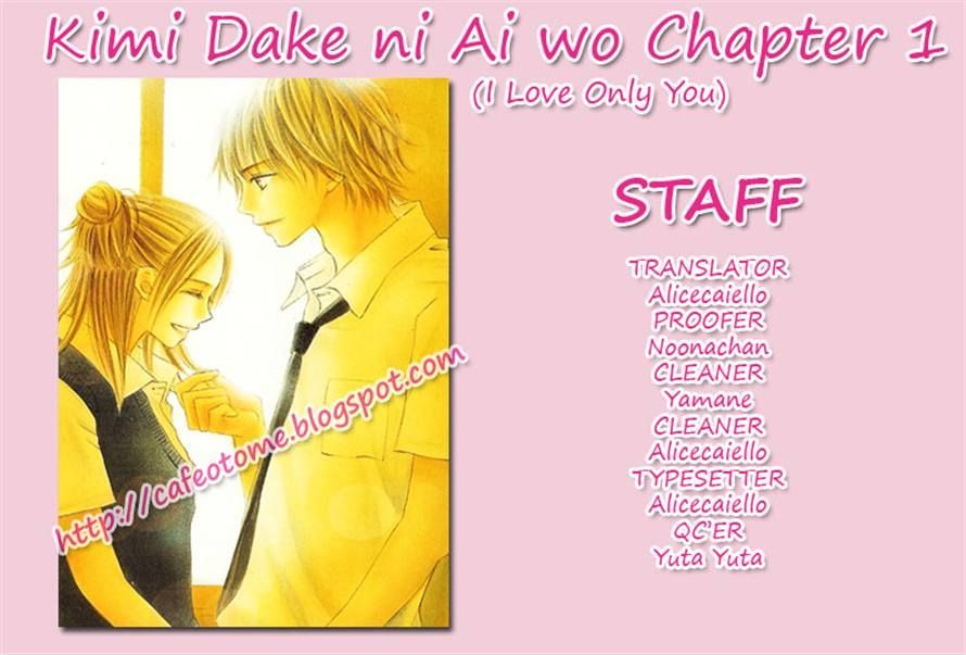 Kimi Dake Ni Ai Wo. Chapter 1 #50