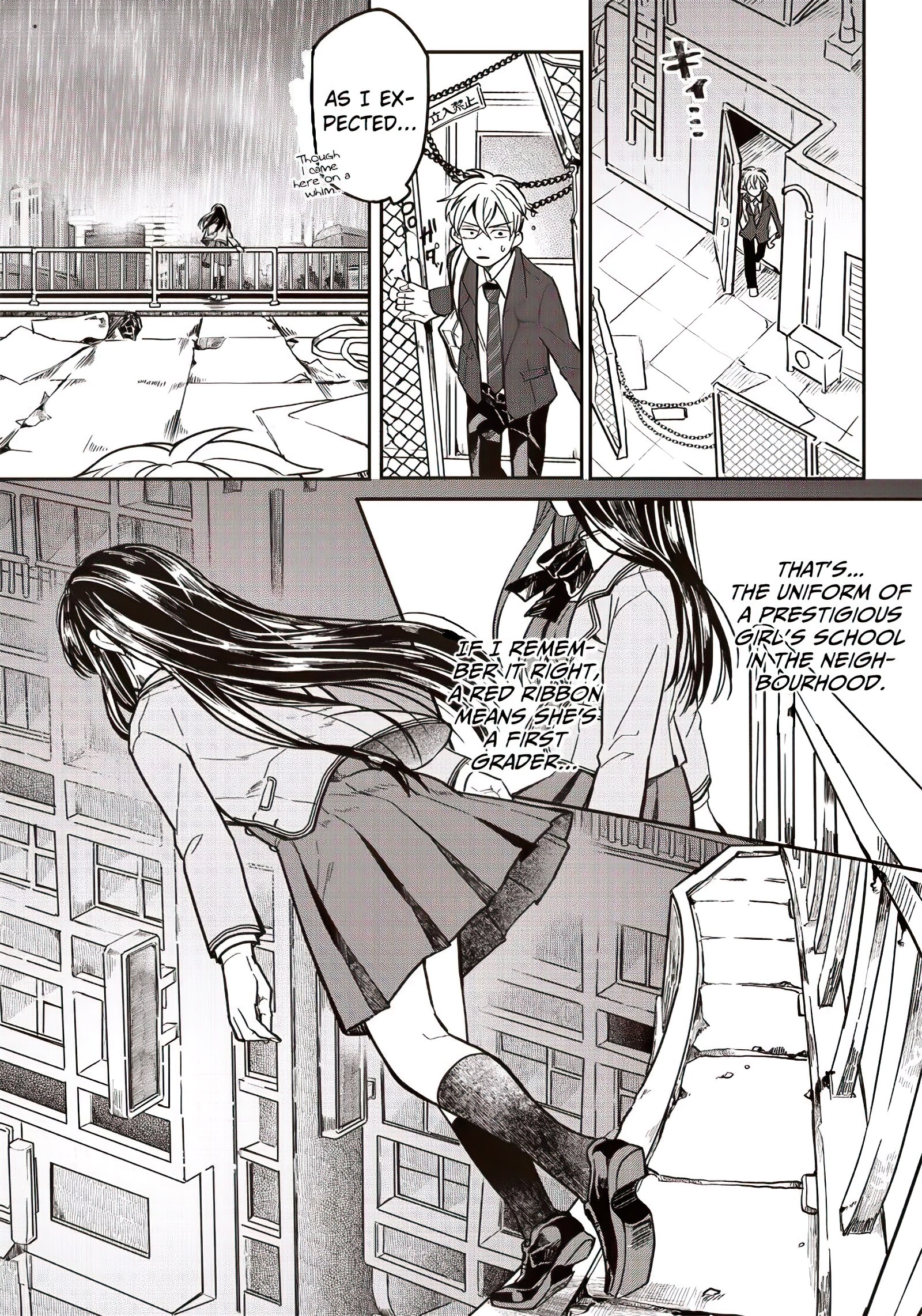 What Happens If You Saved A High School Girl Who Was About To Jump Off? Chapter 1 #8