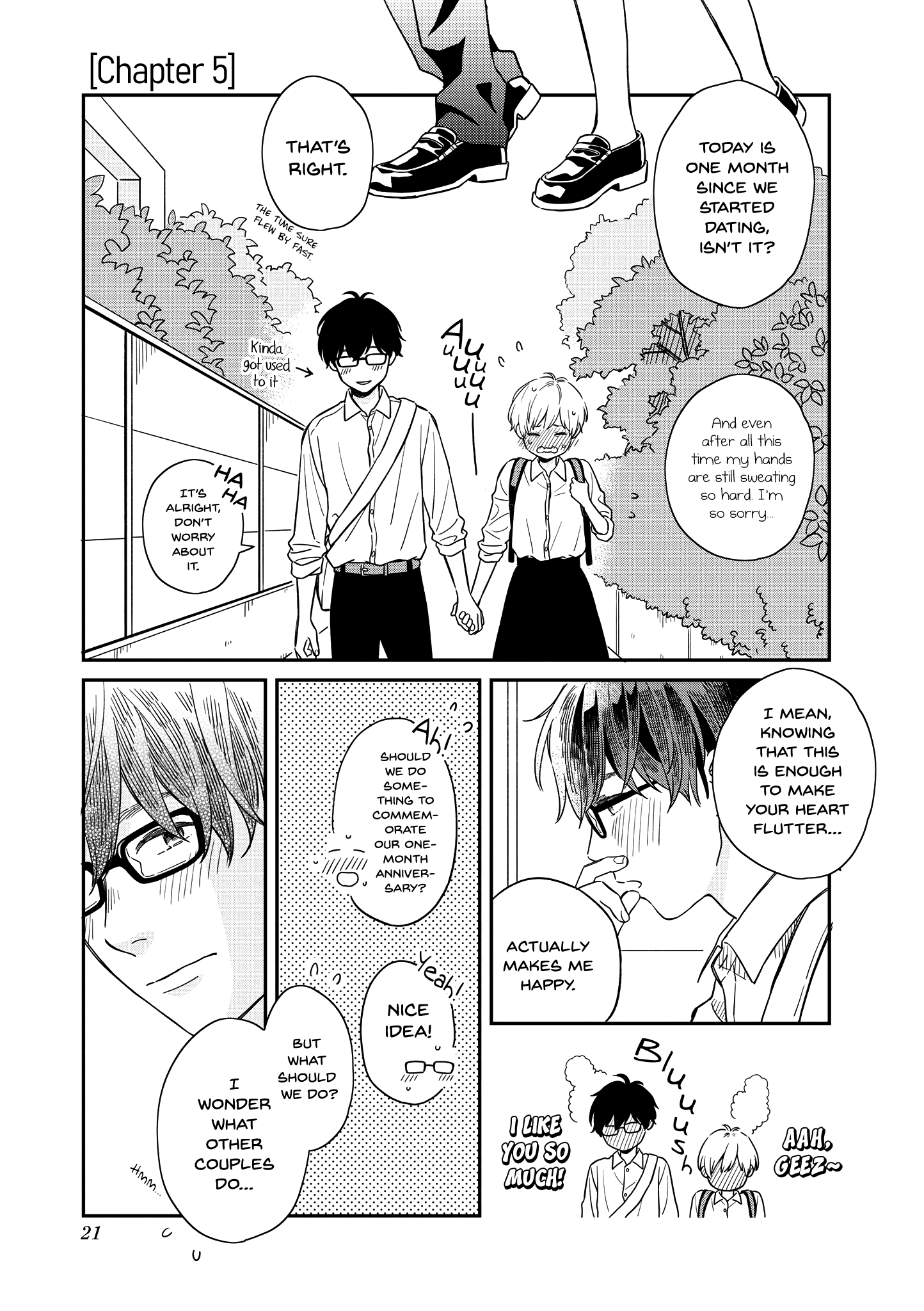 Hajimete Koibito Ga Dekimashita. Chapter 5 #1