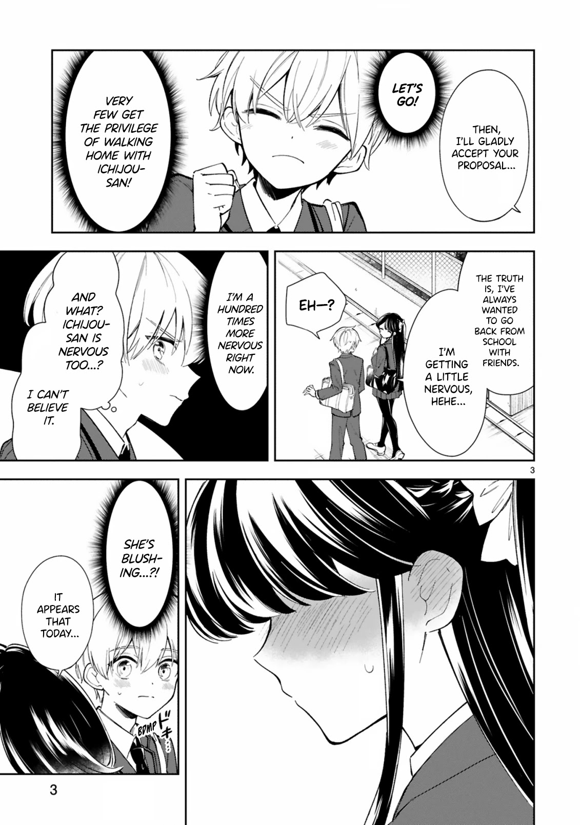 Ichijou-San Wa Kao Ni Deyasui Chapter 8 #3