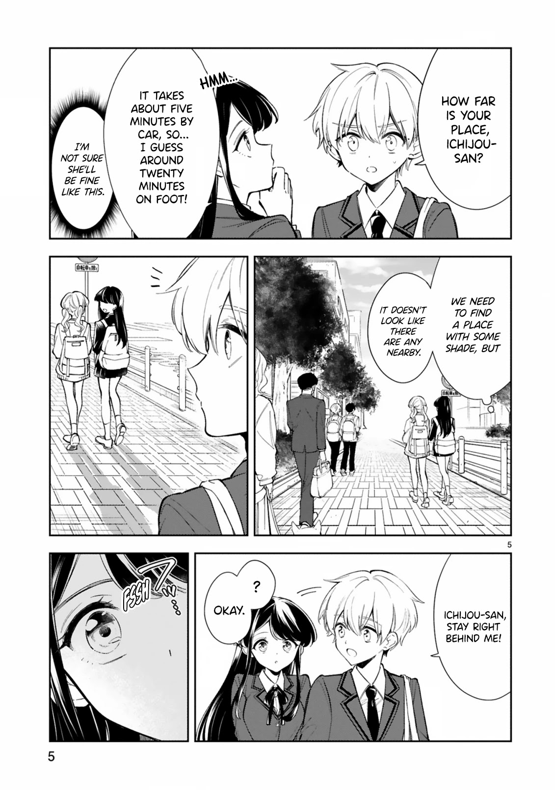 Ichijou-San Wa Kao Ni Deyasui Chapter 8 #5