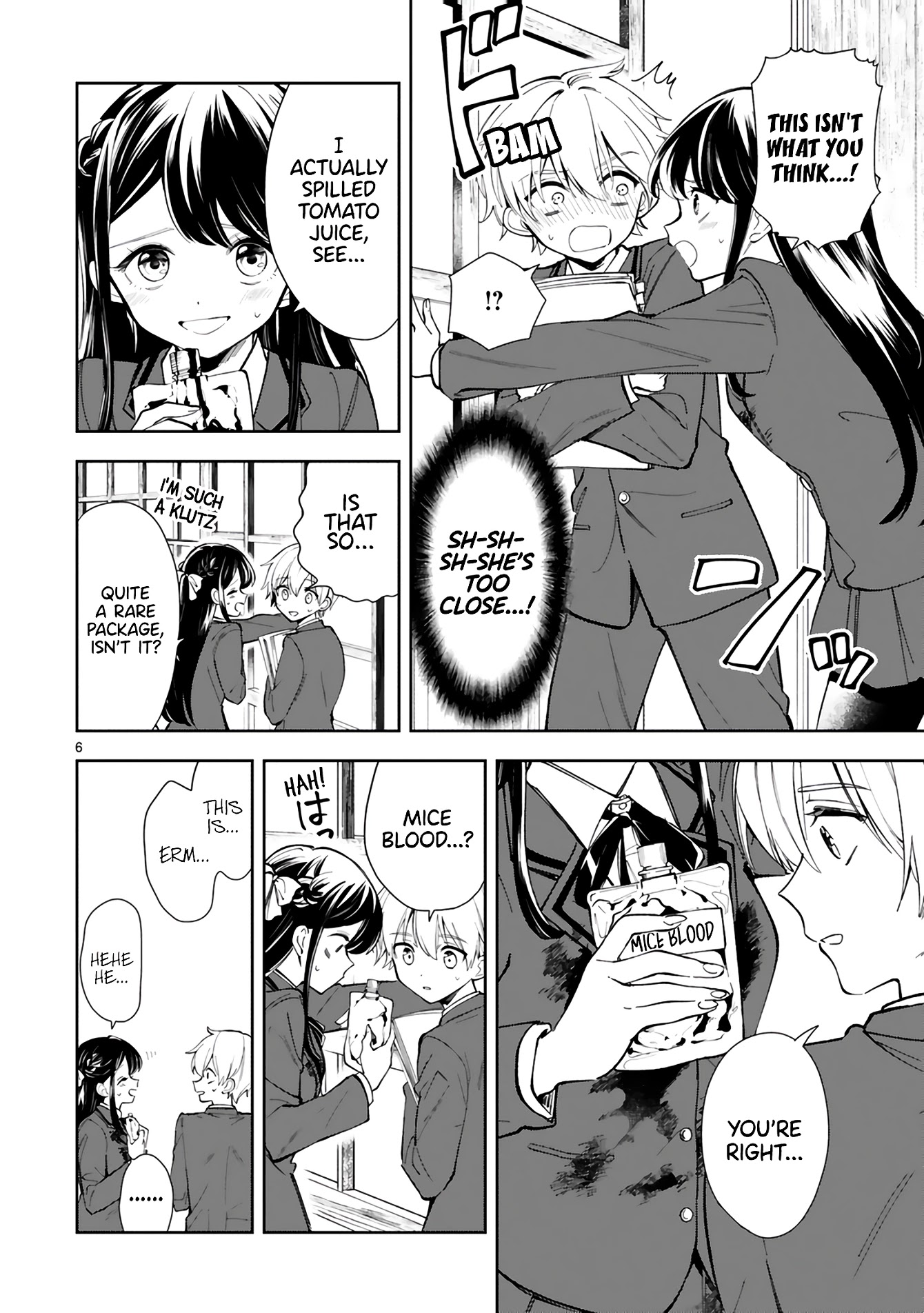 Ichijou-San Wa Kao Ni Deyasui Chapter 1 #8