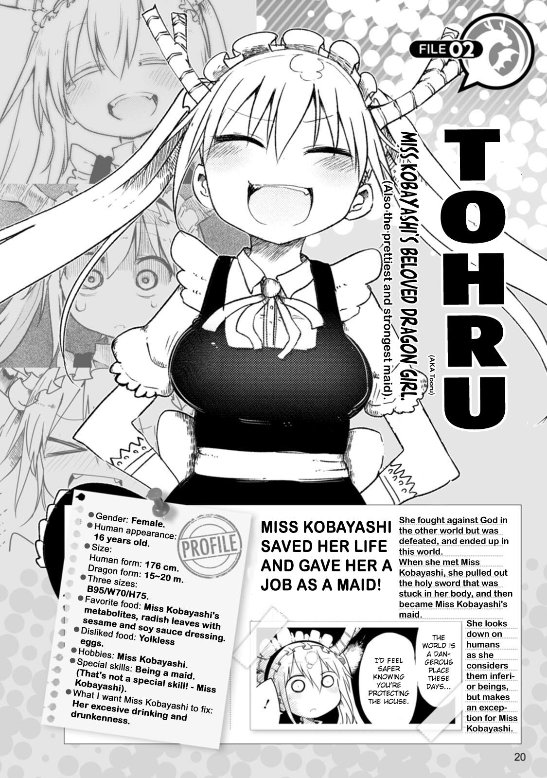 Kobayashi-San Chi No Maid Dragon Official Guidebook Chapter 3 #1