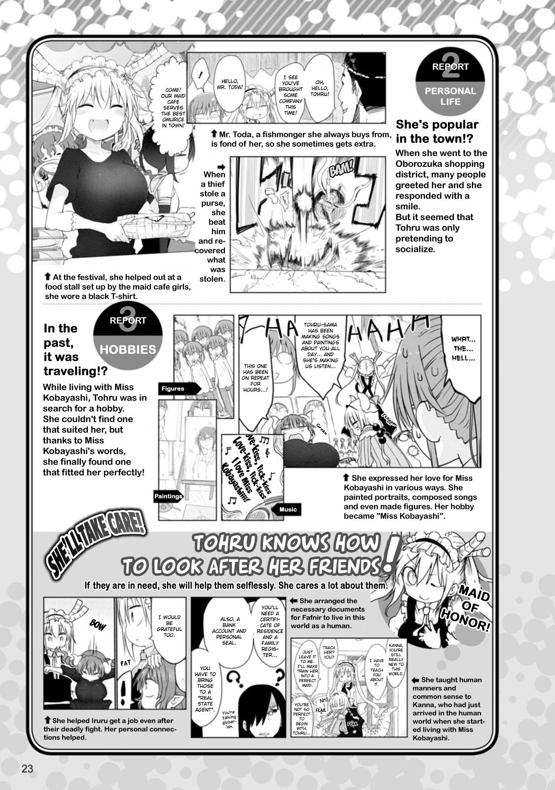 Kobayashi-San Chi No Maid Dragon Official Guidebook Chapter 3 #4