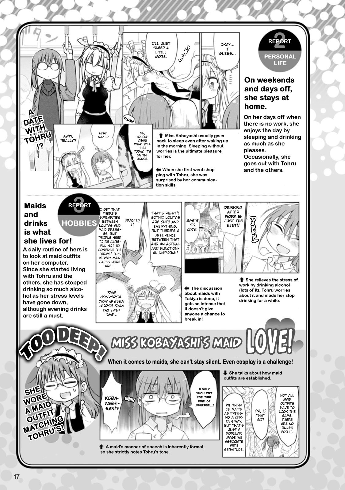 Kobayashi-San Chi No Maid Dragon Official Guidebook Chapter 2 #5