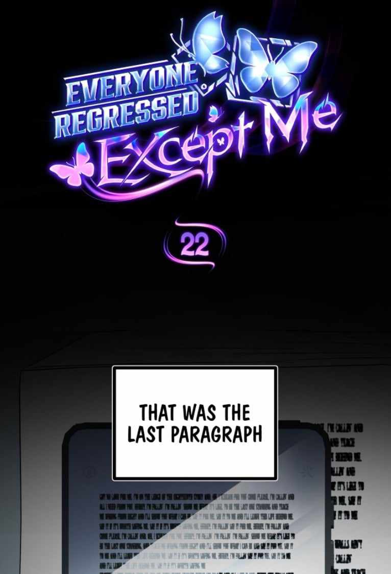 Everyone Regressed Except Me Chapter 22 #8
