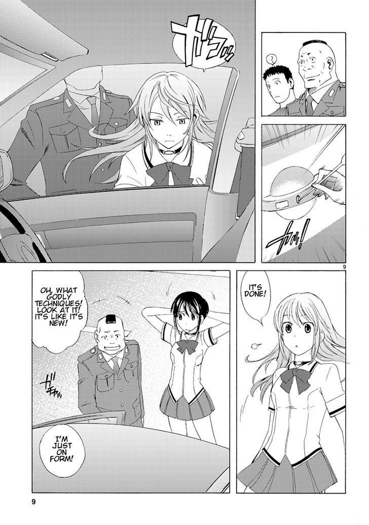 Joshikousei Kagishi Saki Chapter 1 #9