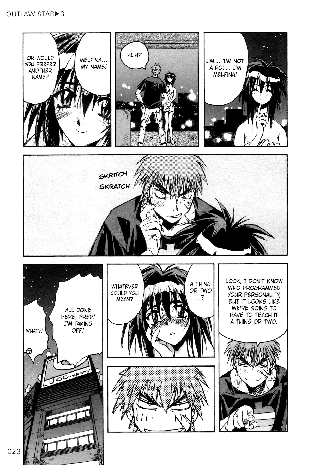 Outlaw Star Chapter 11 #19