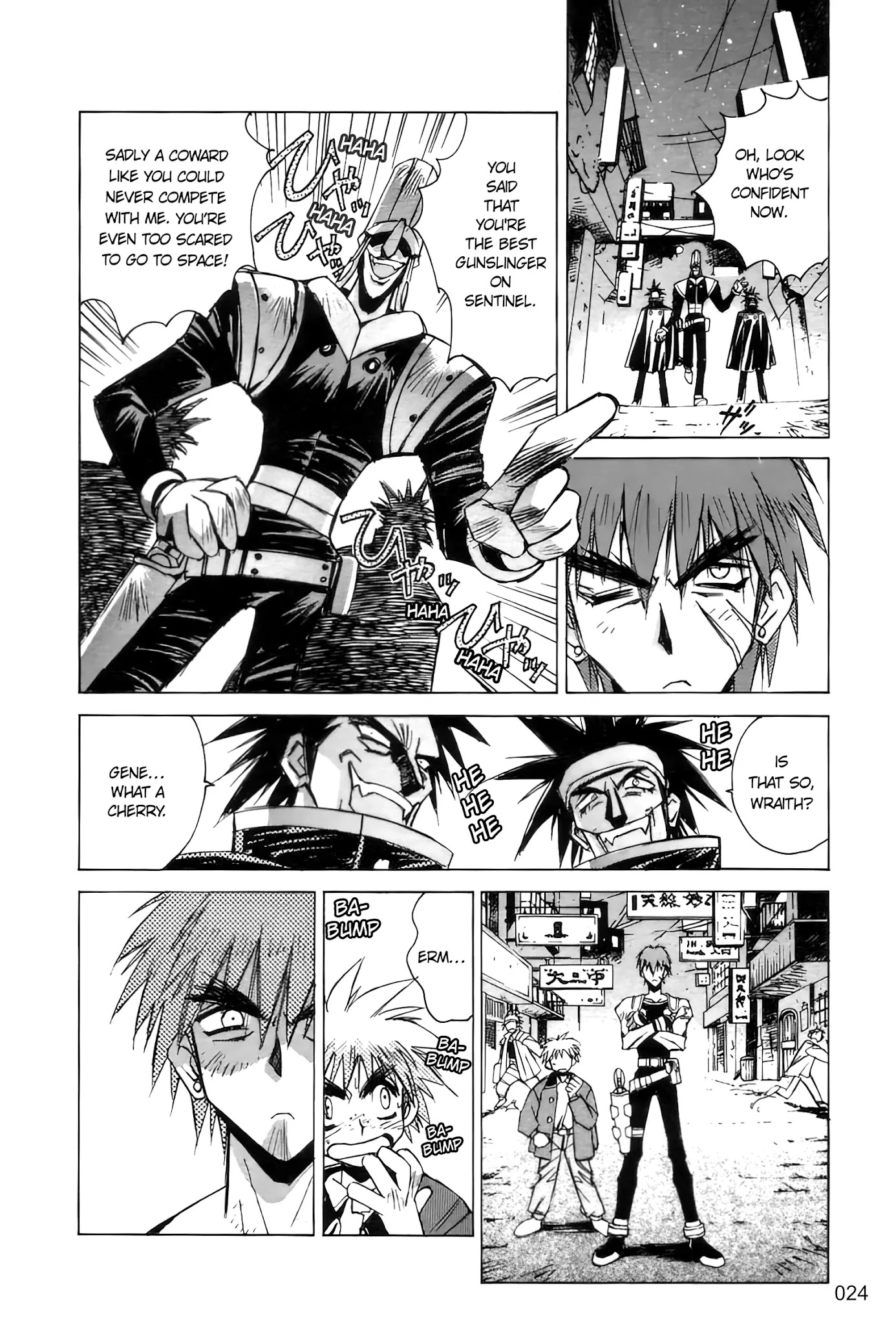 Outlaw Star Chapter 1 #20