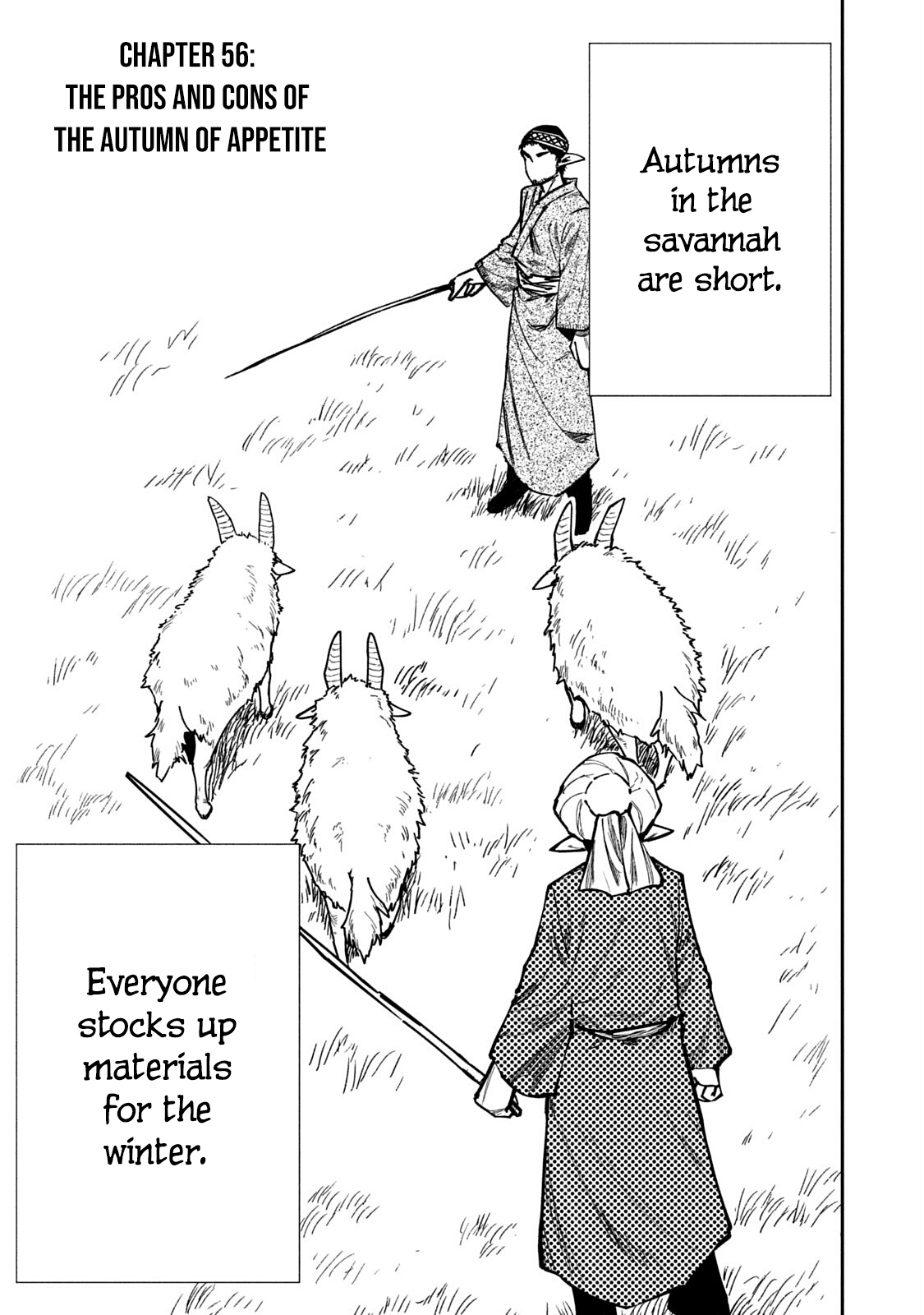 Mazumeshi Elf To Youbokugurashi Chapter 56 #1