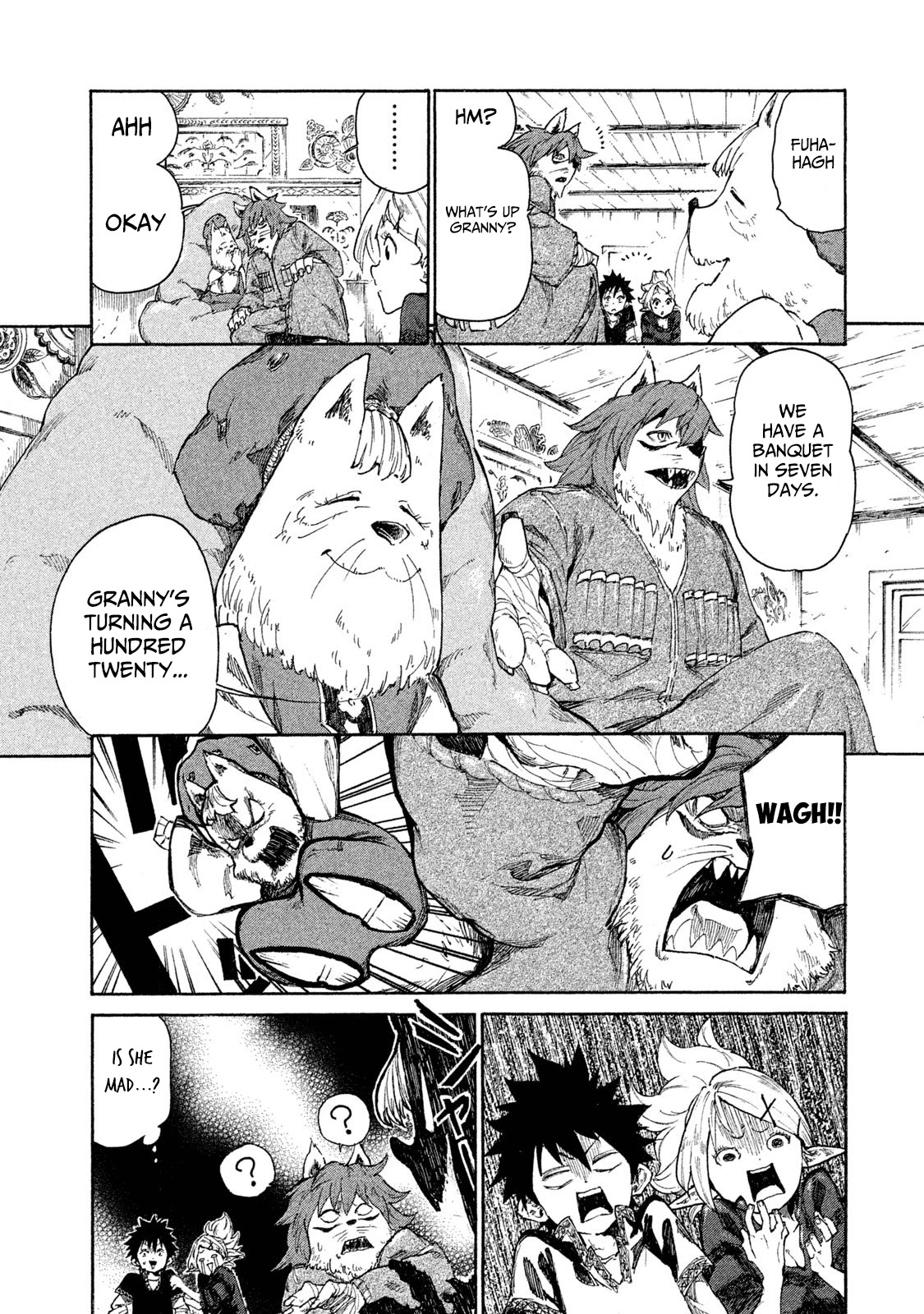 Mazumeshi Elf To Youbokugurashi Chapter 7 #14