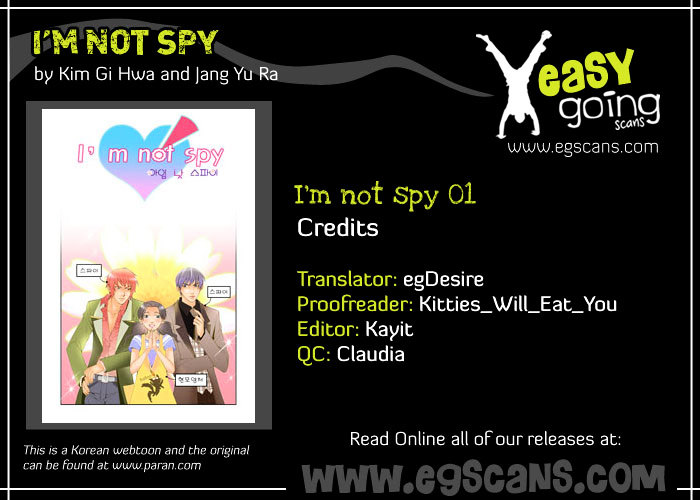 I'm Not Spy Chapter 1 #1