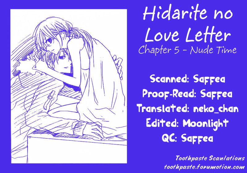 Hidarite No Love Letter Chapter 5 #34