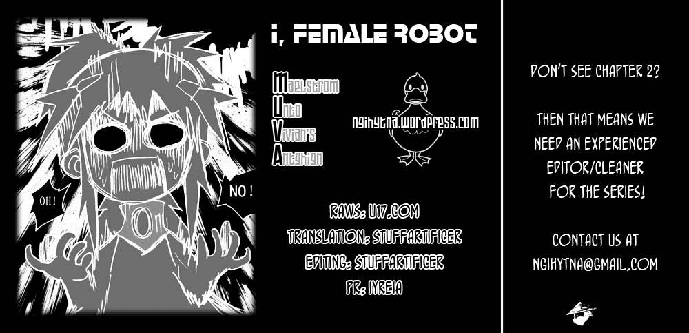 I The Female Robot Chapter 1.2 #1