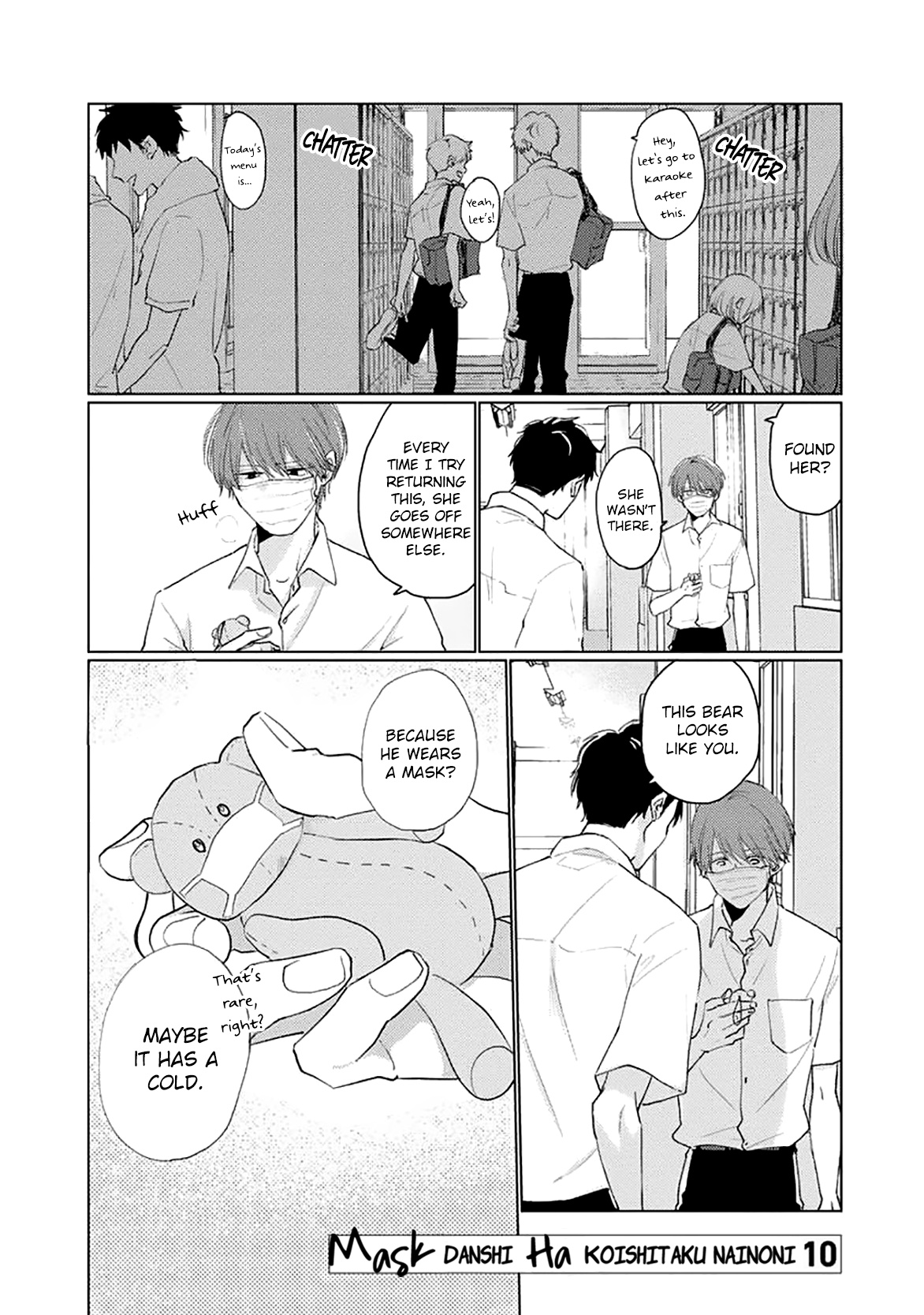 Mask Danshi Wa Koishitakunai No Ni Chapter 10 #3