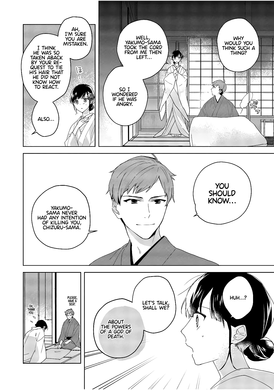 Shinigami No Hatsukoi ~Botsuraku Kazoku No Reijou Wa Ai Wo Shiranai Shinigami Ni Totsugu~ Chapter 3 #3