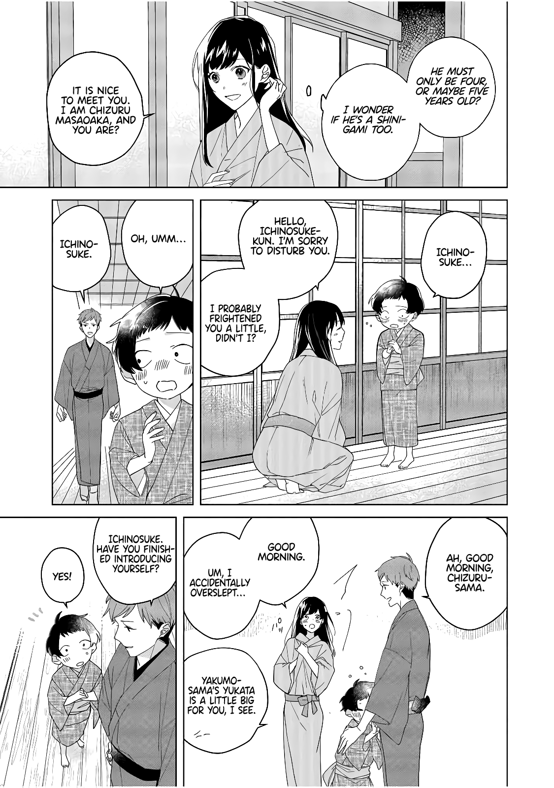 Shinigami No Hatsukoi ~Botsuraku Kazoku No Reijou Wa Ai Wo Shiranai Shinigami Ni Totsugu~ Chapter 3 #10