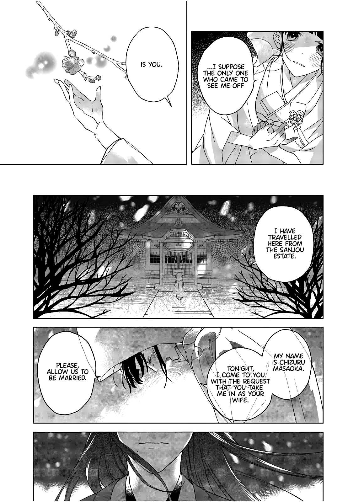 Shinigami No Hatsukoi ~Botsuraku Kazoku No Reijou Wa Ai Wo Shiranai Shinigami Ni Totsugu~ Chapter 1 #4