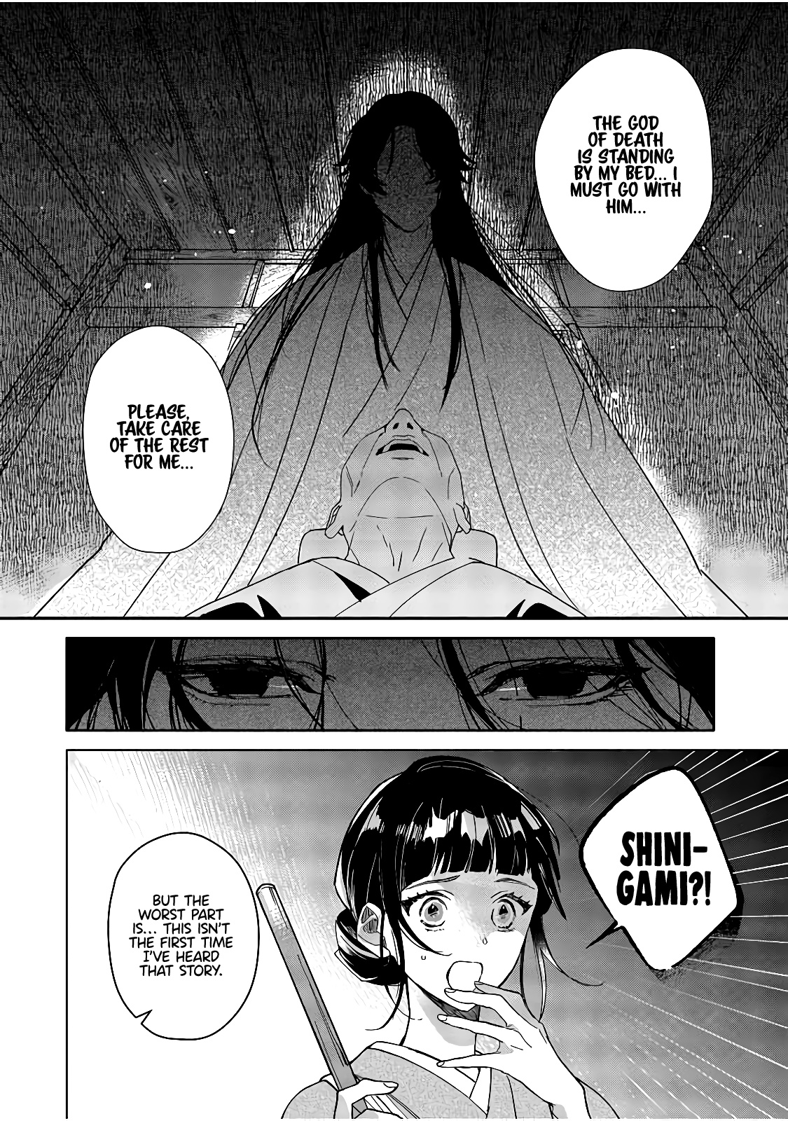 Shinigami No Hatsukoi ~Botsuraku Kazoku No Reijou Wa Ai Wo Shiranai Shinigami Ni Totsugu~ Chapter 1 #21